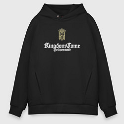 Мужское худи оверсайз Kingdom come deliverance logo