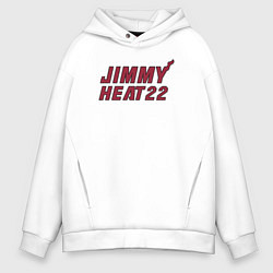 Толстовка оверсайз мужская Jimmy Heat 22, цвет: белый