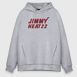 Толстовка оверсайз мужская Jimmy Heat 22, цвет: меланж