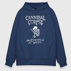 Мужское худи оверсайз Cannibal Corpse - butchered at birth