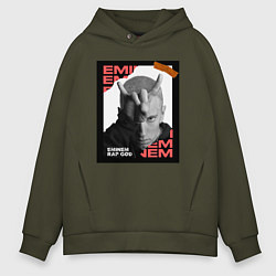 Мужское худи оверсайз Rap god