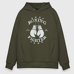 Мужское худи оверсайз Boxing fighter