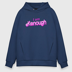 Мужское худи оверсайз I am kenough barbie