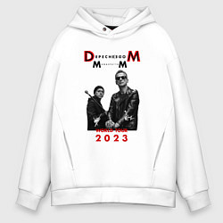 Мужское худи оверсайз Depeche Mode 2023 Memento Mori - Dave & Martin 03