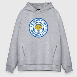 Мужское худи оверсайз Leicester city fc