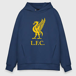 Толстовка оверсайз мужская Liverpool sport fc, цвет: тёмно-синий