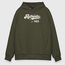 Мужское худи оверсайз Authentic 1969