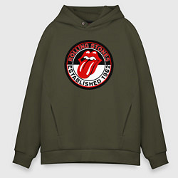 Мужское худи оверсайз Rolling Stones established 1962