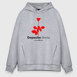 Мужское худи оверсайз Depeche Mode - Violator album logo