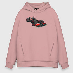 Толстовка оверсайз мужская Formula 1 Макларен, цвет: пыльно-розовый