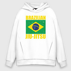 Мужское худи оверсайз Brazilian jiu-jitsu
