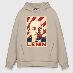 Мужское худи оверсайз Vladimir Lenin