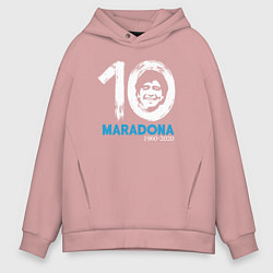Мужское худи оверсайз Maradona 10