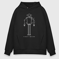 Мужское худи оверсайз Kraftwerk - Robot