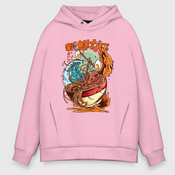 Мужское худи оверсайз Рамен японский суп