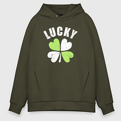 Мужское худи оверсайз Lucky day