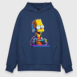 Мужское худи оверсайз Bart is an avid gamer