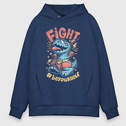 Мужское худи оверсайз Fight Dark