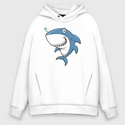 Мужское худи оверсайз Cute shark