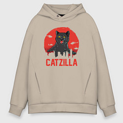 Мужское худи оверсайз Catzilla