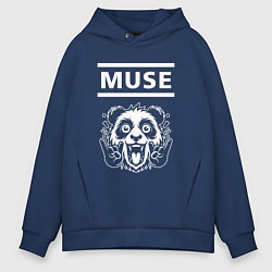 Мужское худи оверсайз Muse rock panda