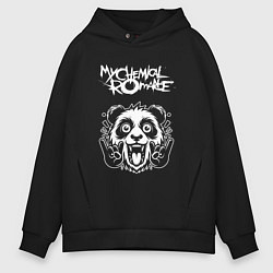 Мужское худи оверсайз My Chemical Romance rock panda