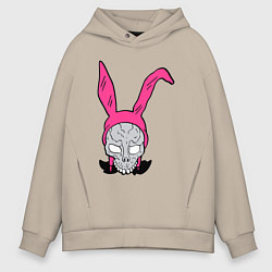 Мужское худи оверсайз Pink Donnie Darko