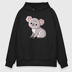 Мужское худи оверсайз Cute koala