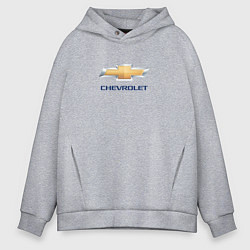 Мужское худи оверсайз Chevrolet авто бренд
