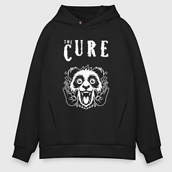 Мужское худи оверсайз The Cure rock panda