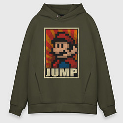 Мужское худи оверсайз Jump Mario