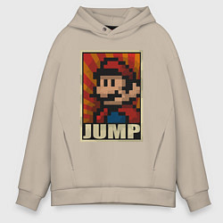 Мужское худи оверсайз Jump Mario