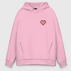 Мужское худи оверсайз Love peace unicorn