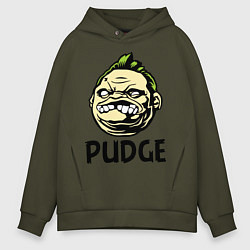 Мужское худи оверсайз Pudge Face