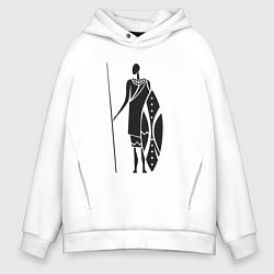 Мужское худи оверсайз Африканец