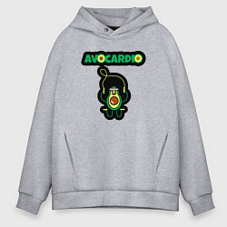 Толстовка оверсайз мужская Avocardio, цвет: меланж
