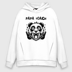 Мужское худи оверсайз Papa Roach - rock panda