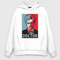 Толстовка оверсайз мужская Doctor, цвет: белый