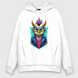 Мужское худи оверсайз Стильная модная сова