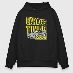 Мужское худи оверсайз Garage tuning team