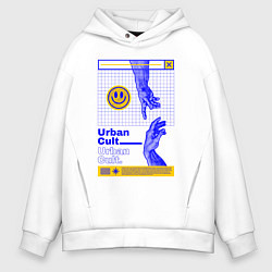 Мужское худи оверсайз Сотворение Адама urban cult