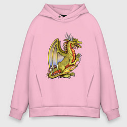 Мужское худи оверсайз HOMM3 gold dragon