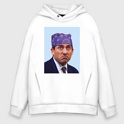 Мужское худи оверсайз Michael Scott - Prison mike the office meme