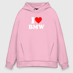 Мужское худи оверсайз I love my BMW