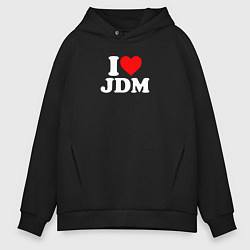 Мужское худи оверсайз I love JDM