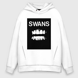 Мужское худи оверсайз Swans Filth