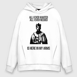 Мужское худи оверсайз In my arms