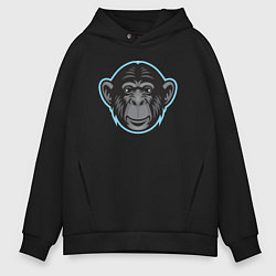 Мужское худи оверсайз Funny monkey