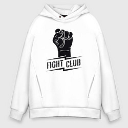 Мужское худи оверсайз Fight club warrior