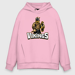 Мужское худи оверсайз Vikings team